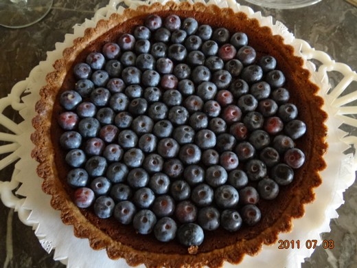 Blueberry-Concord Grape Tarts