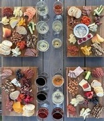Four different Charcuterie Boards