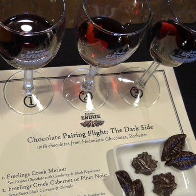 Chocolate Pairing Flight