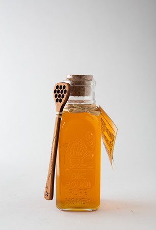 Honey - 16 Oz Bottle with Spoon