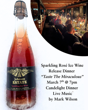 Sparkling Rosé Ice Wine Release Dinner