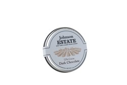 Tin of 72% Dark Chocolate Disks