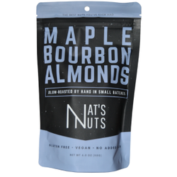 Maple Bourbon Almonds